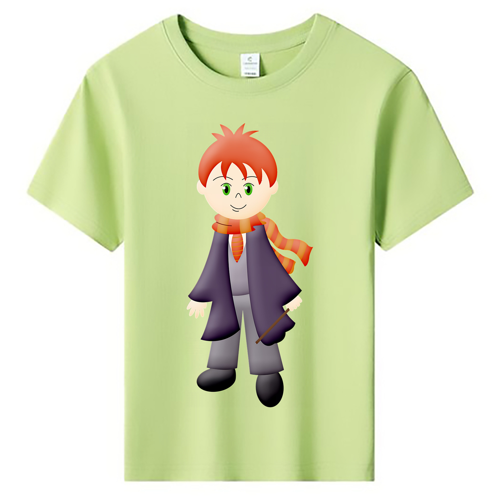 （画像用） Harry Potter ハリー・ポッターシリーズ 綿100％キッズTシャツ（フロントプリント）